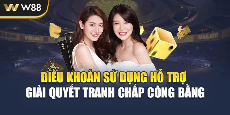 Điều khoản sử dụng hỗ trợ giải quyết tranh chấp công bằng
