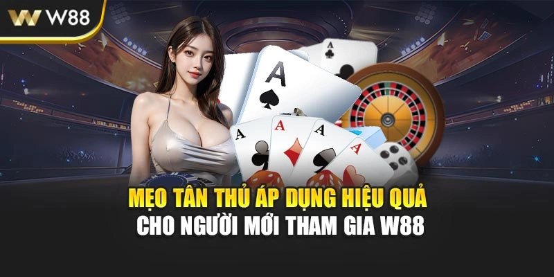 Mẹo Tân Thủ Áp Dụng Hiệu Quả Cho Người Mới Tham Gia W88