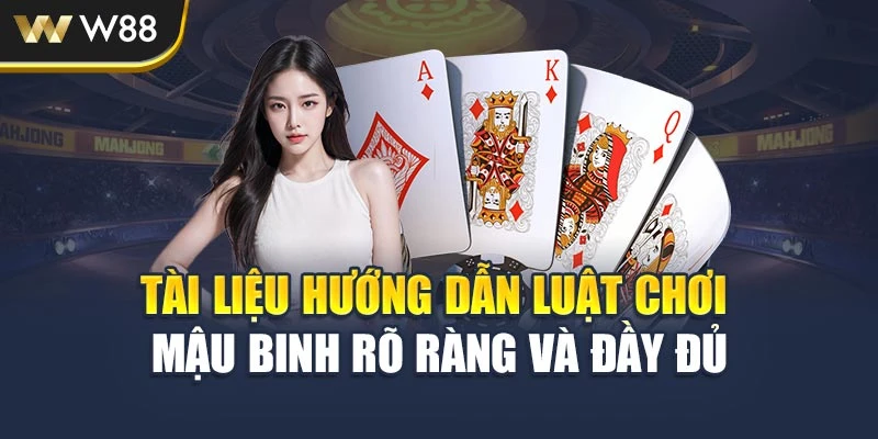 Tài liệu hướng dẫn luật chơi Mậu Binh rõ ràng và đầy đủ